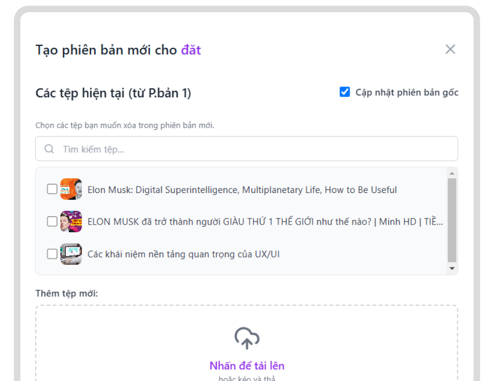 Ví dụ tài liệu kỹ thuật